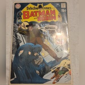 Detective Comics Batman and Robin Comic Book #394 1969
